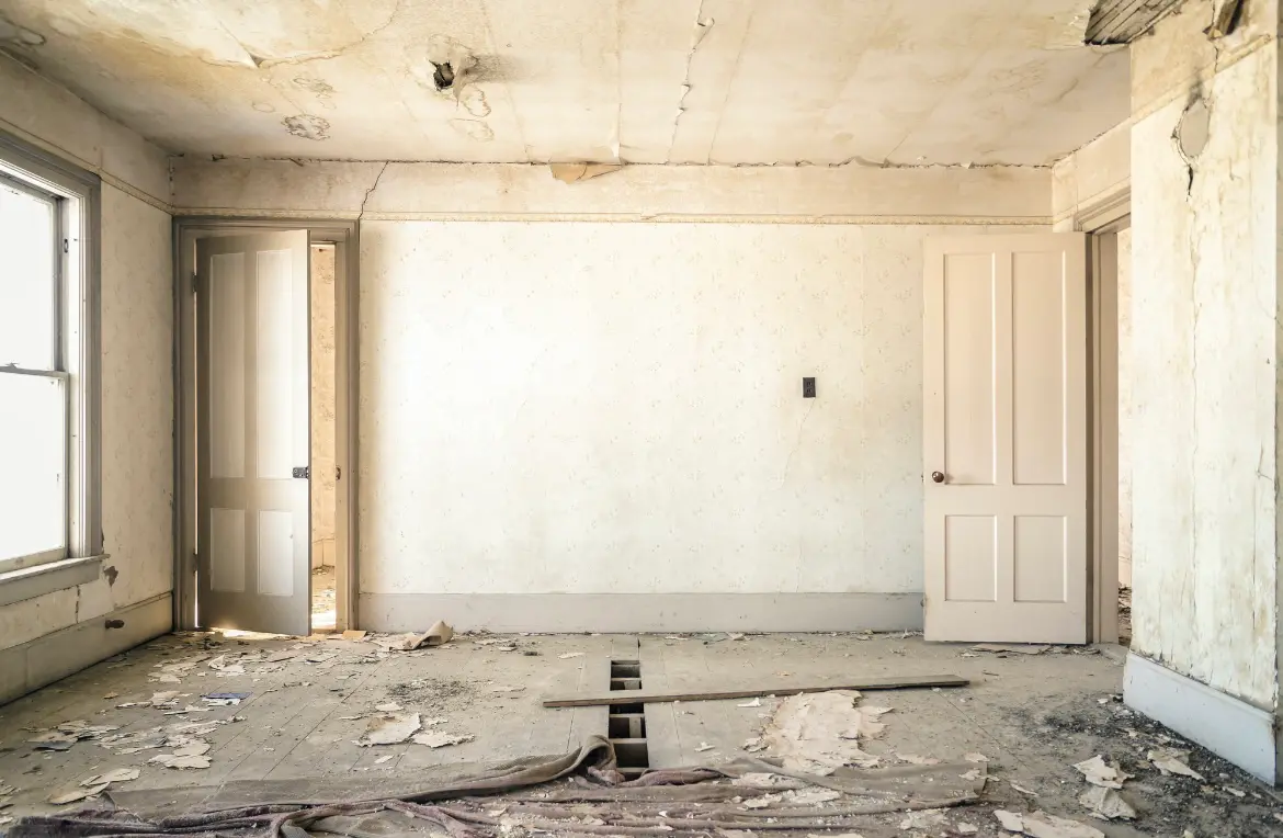 Waste disposal crew managing a cleanout project in Westmont